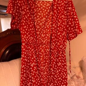 Liberty Love Rust Floral Dress